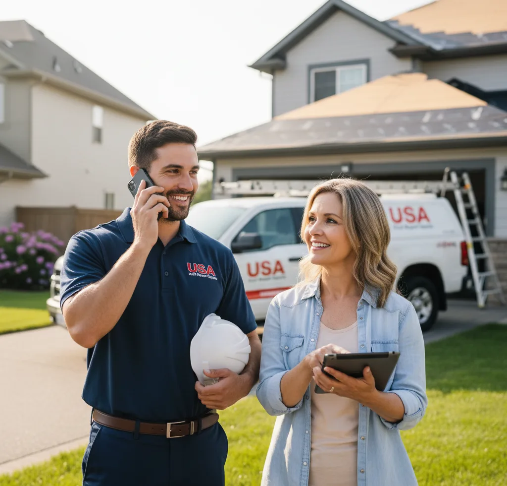 USA Roof Repair Experts customer support in Rich Hill
